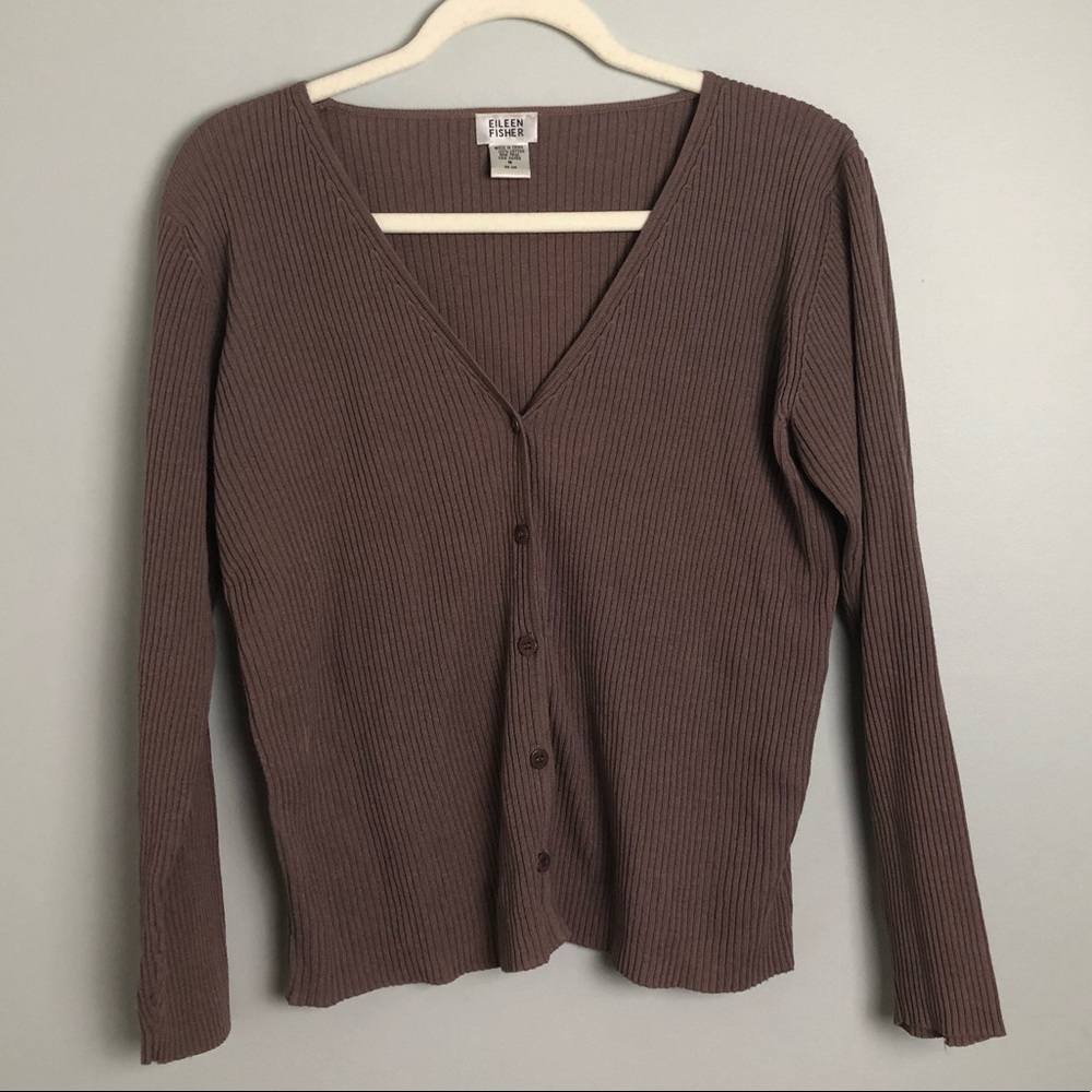 Eileen Fisher Button Up Top Size Medium